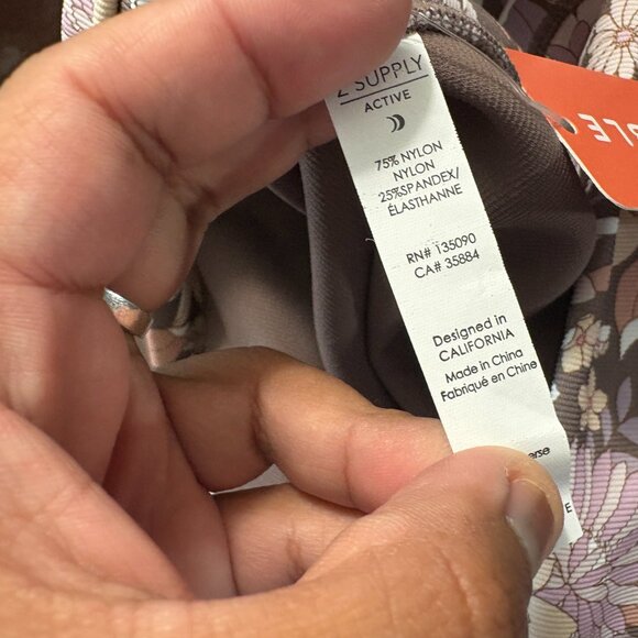 Z Supply Good Days Rib 7/8 Leggings in Twilight Sky Size Large New Activeware - Picture 8 of 9